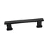Pride Industrial P92926BK 5" Manhattan Cabinet Pull with 3-3/4" Center to Center Oil Matte Black Finish Sparrow Supply