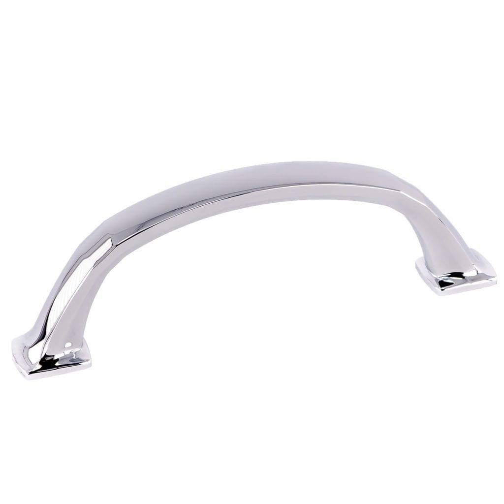 Pride Industrial P93096PC 3-3/4" Center to Center Madison Cabinet Pull Polished Chrome Finish Sparrow Supply