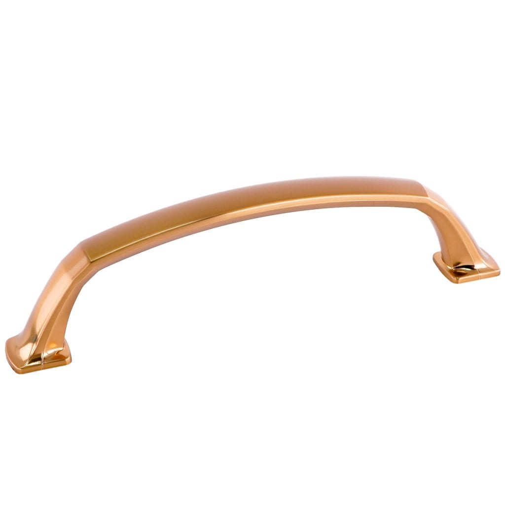 Pride Industrial P93128RG 5" Center to Center Madison Cabinet Pull Rose Gold Finish Sparrow Supply