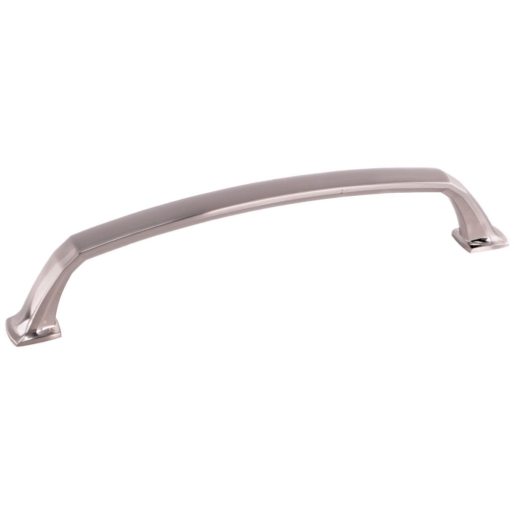 Pride Industrial P93160SN 6-3/10" Center to Center Madison Cabinet Pull Satin Nickel Finish Sparrow Supply