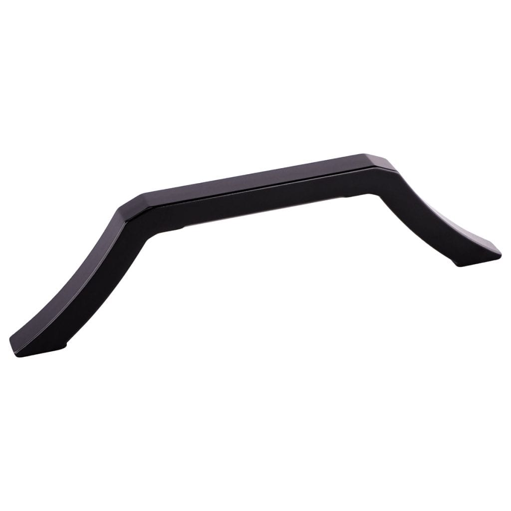 Pride Industrial P94128BK 5" Center to Center Milan Cabinet Pull Matte Black Finish Sparrow Supply