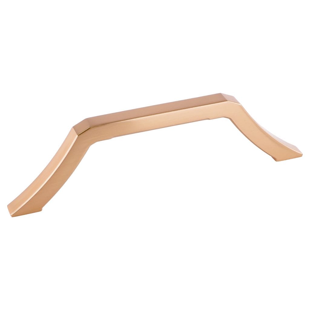 Pride Industrial P94128RG 5" Center to Center Milan Cabinet Pull Rose Gold Finish Sparrow Supply