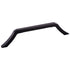 Pride Industrial P94160BK 6-3/10" Center to Center Milan Cabinet Pull Matte Black Finish Sparrow Supply
