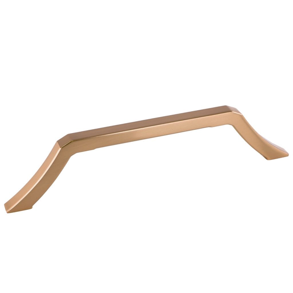 Pride Industrial P94160RG 6-3/10" Center to Center Milan Cabinet Pull Rose Gold Finish Sparrow Supply