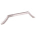 Pride Industrial P94160SN 6-3/10" Center to Center Milan Cabinet Pull Satin Nickel Finish Sparrow Supply