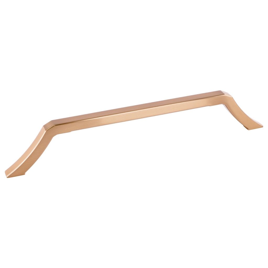 Pride Industrial P94210RG 8-1/4" Center to Center Milan Cabinet Pull Rose Gold Finish Sparrow Supply
