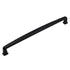 Pride Industrial PA52012BK 12" Center to Center Charlotte Appliance Pull Matte Black Finish Sparrow Supply
