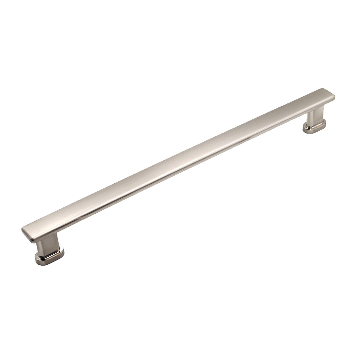 Pride Industrial PA53012SN 12" Center to Center Manhattan Appliance Pull Satin Nickel Finish Sparrow Supply