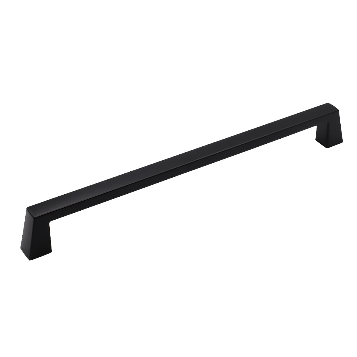Pride Industrial PA54012BK 12" Center to Center Colorado Appliance Pull Matte Black Finish Sparrow Supply