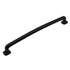Pride Industrial PA55012BK 12" Center to Center Vail Appliance Pull Matte Black Finish Sparrow Supply