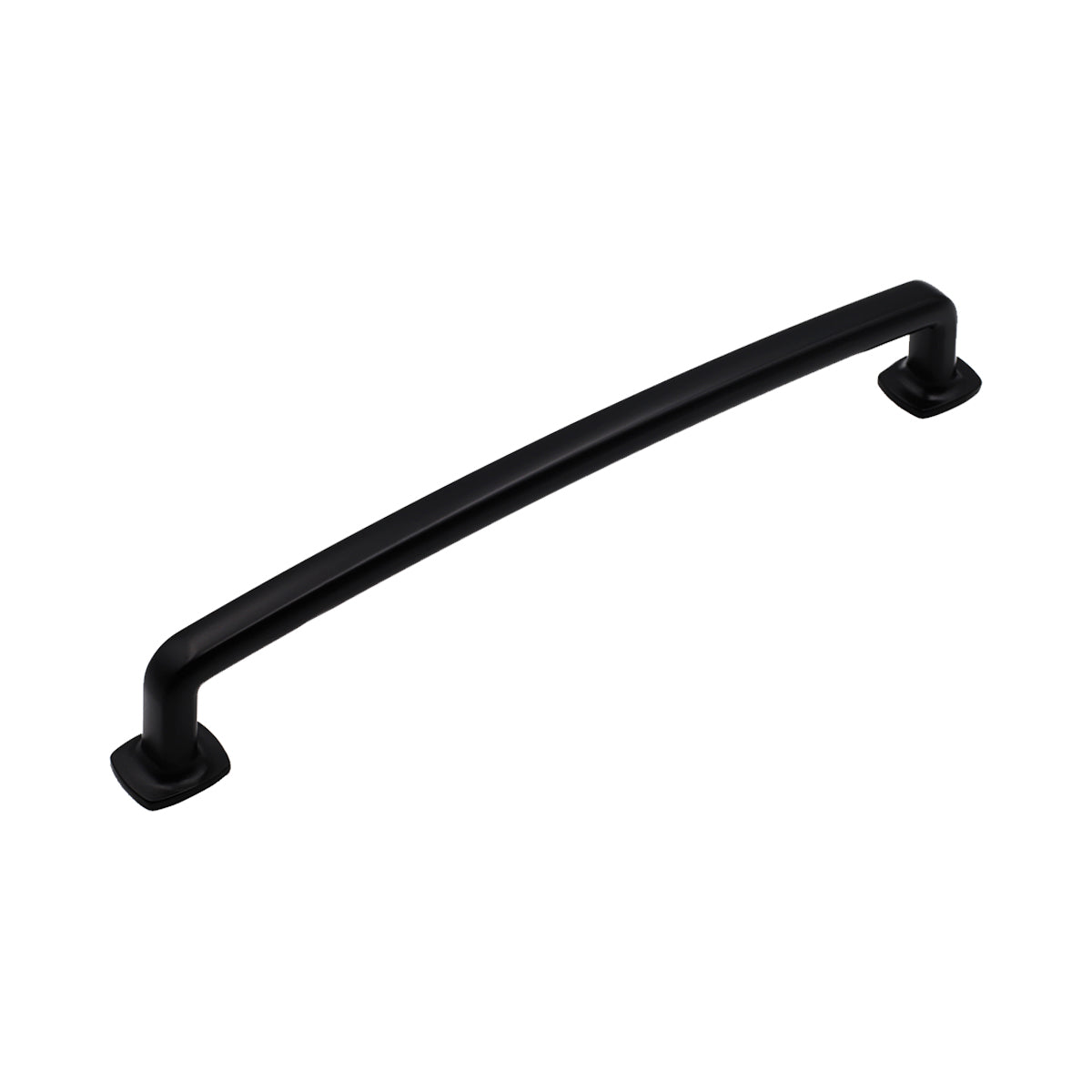 Pride Industrial PA5508BK 8" Center to Center Vail Appliance Pull Matte Black Finish Sparrow Supply