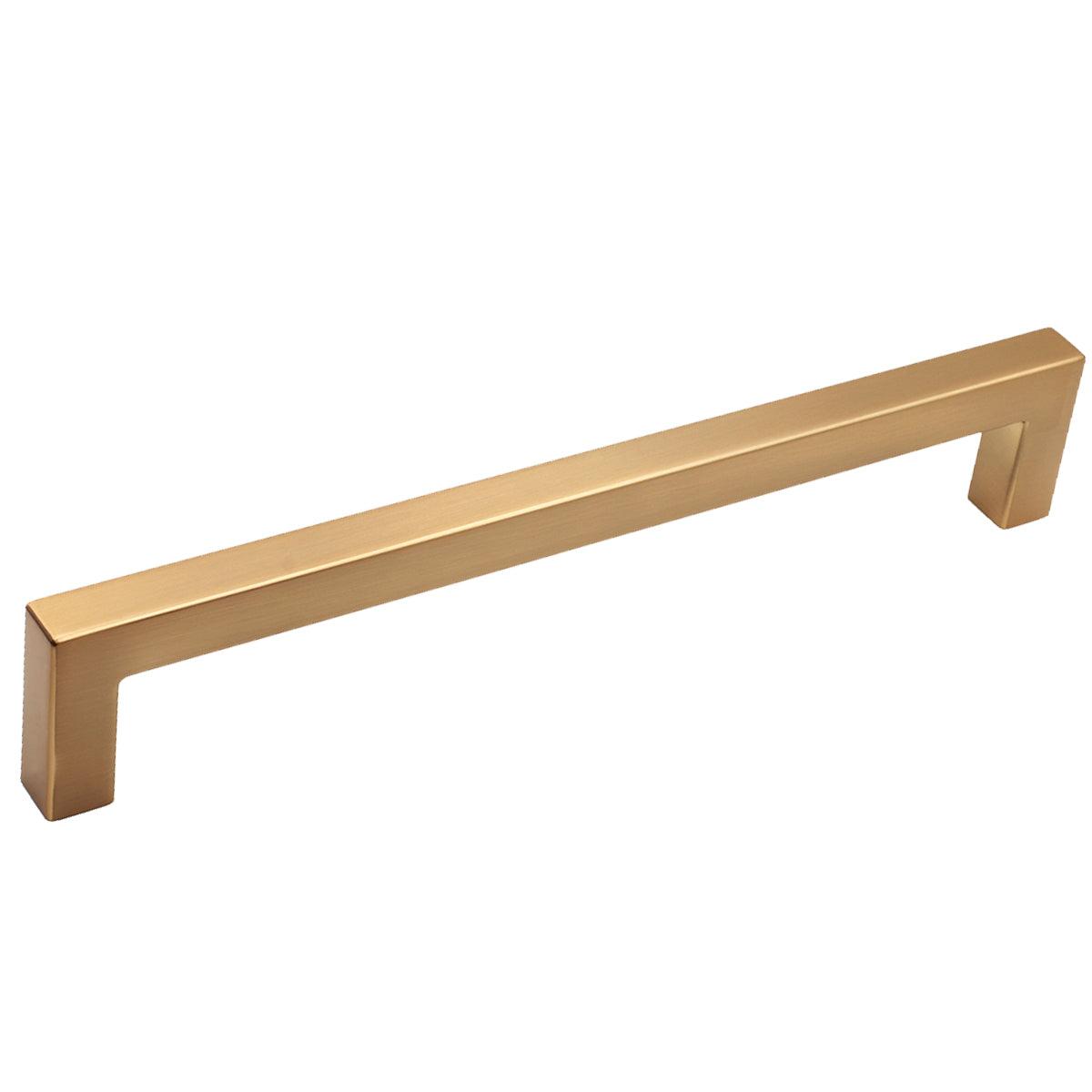 Pride Industrial PA56012RG 12" Center to Center Modern Square Appliance Pull Rose Gold Finish Sparrow Supply