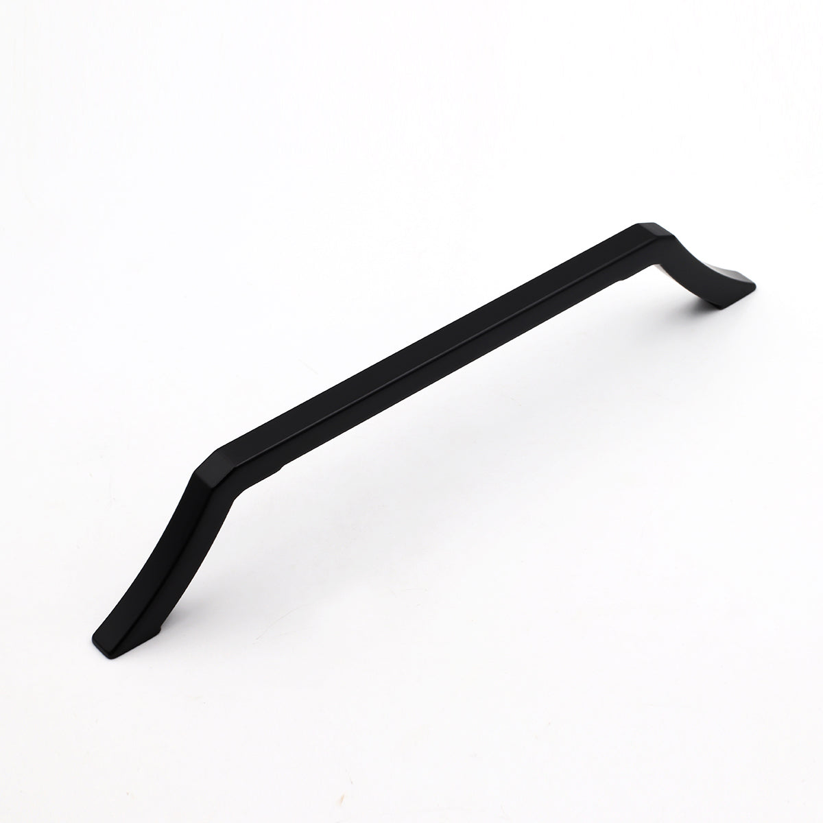 Pride Industrial PA5808BK 8" Center to Center Milan Appliance Pull Matte Black Finish Sparrow Supply