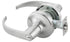 ASSA Abloy Accentra PB4707LN626 Office Entry Pacific Beach Lever Grade 1 Cylindrical Lock with Para Keyway, 694 Latch, and 497-114 Strike US26D (626) Satin Chrome Finish Sparrow Supply
