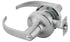 ASSA Abloy Accentra PB4708LN626SCHC Classroom Pacific Beach Lever Grade 2 Cylindrical Lock with Schlage C Keyway, 694 Latch, and 497-114 Strike US26D (626) Satin Chrome Finish Sparrow Supply