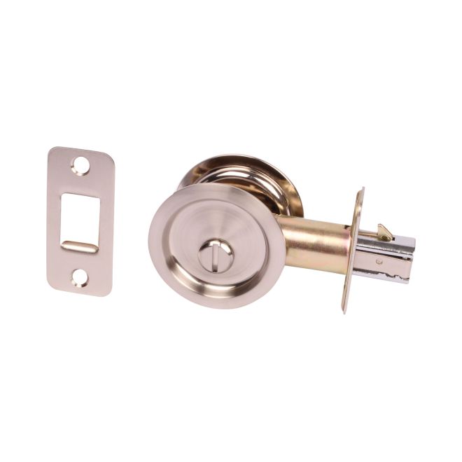 PAMEX PF2P10 Pocket Door Locks - Satin Nickel Sparrow Supply