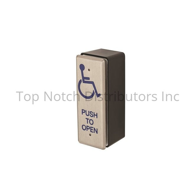 Locknetics PPH50 Rectangular Narrow Push Plate with Black Box; Stai... Sparrow Supply