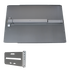Lockey PS41S 24" Panic Shield, PB1100 Panic Bar, and PSSB Strike Bracket Silver Finish