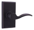 Weslock R7300H1H1SL20 Right Hand Carlow Square Passage Lock with Adjustable Latch and Full Lip Strike Oil Rubbed Bronze Finish Sparrow Supply