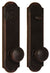 Weslock R7641F1F1SL2D Right Hand Wexford Tramore Single Cylinder Deadbolt Passage Lock with Adjustable Latch and Round Corner Strikes Oil Rubbed Bronze Finish Sparrow Supply