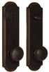 Weslock R7641F1F1SL2D Right Hand Wexford Tramore Single Cylinder Deadbolt Passage Lock with Adjustable Latch and Round Corner Strikes Oil Rubbed Bronze Finish Sparrow Supply