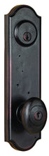 Weslock R7641M1M1SL2D Right Hand Durham Tramore Single Cylinder Deadbolt Passage Lock with Adjustable Latch and Round Corner Strikes Oil Rubbed Bronze Finish