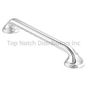 Moen R8712D3GCH Ultima 12" Curl Grip Grab Bar 1-1/4" Diameter Brigh... Sparrow Supply