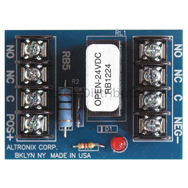Altronix RB1224 12 and 24 Volt DC Relay Module Sparrow Supply