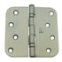 Hager RCBB1542432D58 4" x 4" 5/8" Radius Full Mortise Residential Weight Ball Bearing Hinge Satin Stainless Steel Finish