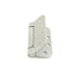 Best Hinges RD2068R426D 4" x 4" 5/8" Radius Standard Weight Spring Hinge # 422206 Satin Chrome Finish Sparrow Supply