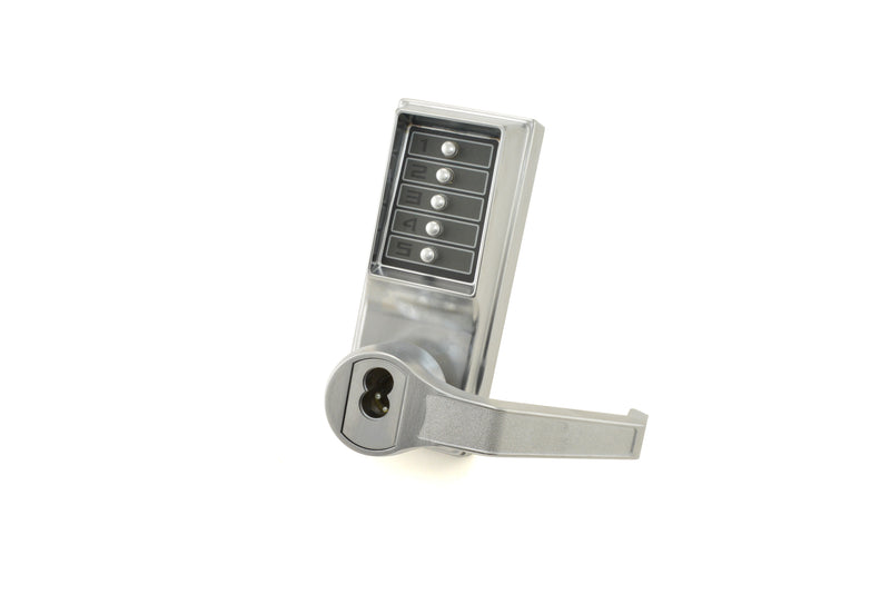 Simplex RR8146B Mechanical Pushbutton Locksets - Satin Chrome Sparrow Supply