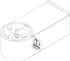 Bradley S19-220BF Eye-Face Wash With Spray Ring, Stainless Steel Bowl & Skirt Sparrow Supply
