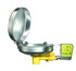 Bradley S19-220DC Wall-Mount Eyewash with Stainless Steel Hinged Dust Cover Sparrow Supply