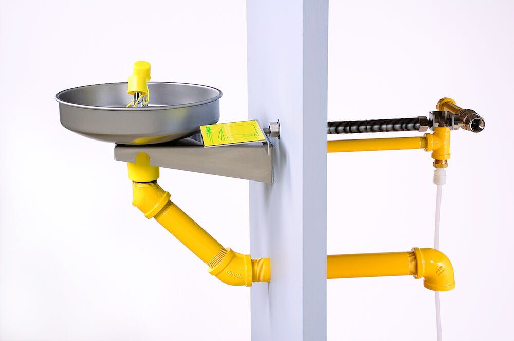 WALL-MOUNT EYEWASH FROST PROOF Sparrow Supply