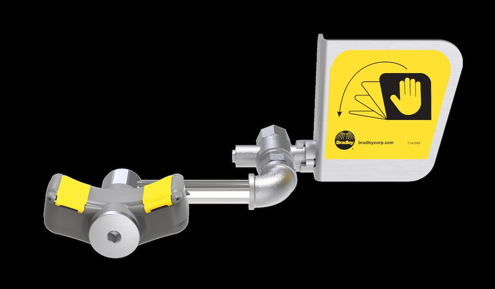 Bradley S19-244 Halo Wall-Mount Eyewash Sparrow Supply