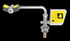 Bradley S19-274B Halo Swing-Away Eyewash, Right-Hand Sparrow Supply