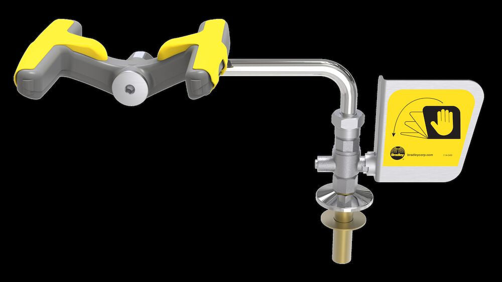 Bradley S19-274F Halo Swing-Away Eye/Face Wash, Right Hand Sparrow Supply