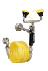 Bradley S1944011ABC Wall-Mounted 12' Drench Hose, Dual Head Sparrow Supply