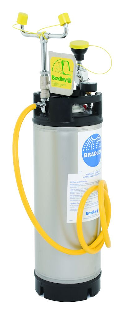Bradley S19-672 5 Gal Pressurized Eye/Face Wash Unit