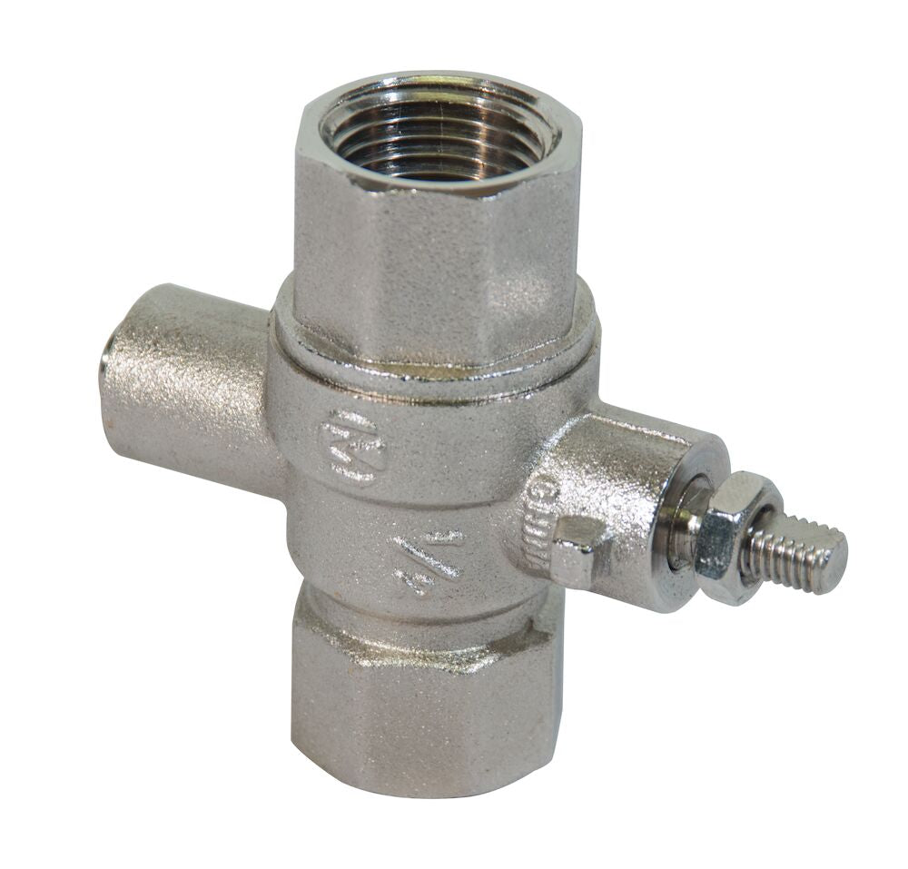 Bradley S27-328 Ball Valve 1/2" Stainless Steel Sparrow Supply