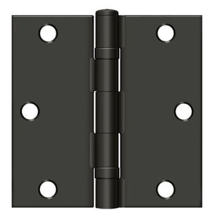 Deltana S35BBU10 Full Mortise Hinges - Oil Rubbed Bronze Sparrow Supply