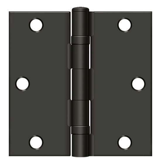 Deltana S35BBU10 Full Mortise Hinges - Oil Rubbed Bronze Sparrow Supply