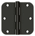 Deltana S35R510B 3-1/2" x 3-1/2" x 5/8" Radius Hinge; Residential Thickness; Oil Rubbed Bronze Finish