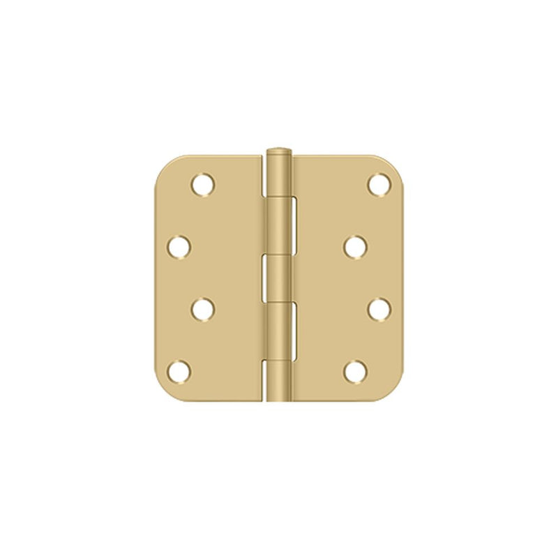 Deltana S44R54 Full Mortise Hinges - Satin Brass Sparrow Supply