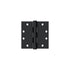 Deltana S45U1B 4-1/2" x 4-1/2" Square Hinge; Heavy Duty; Paint Black Finish Sparrow Supply