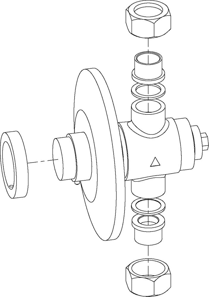 Bradley S59-066 Shower Mechanical Valve
