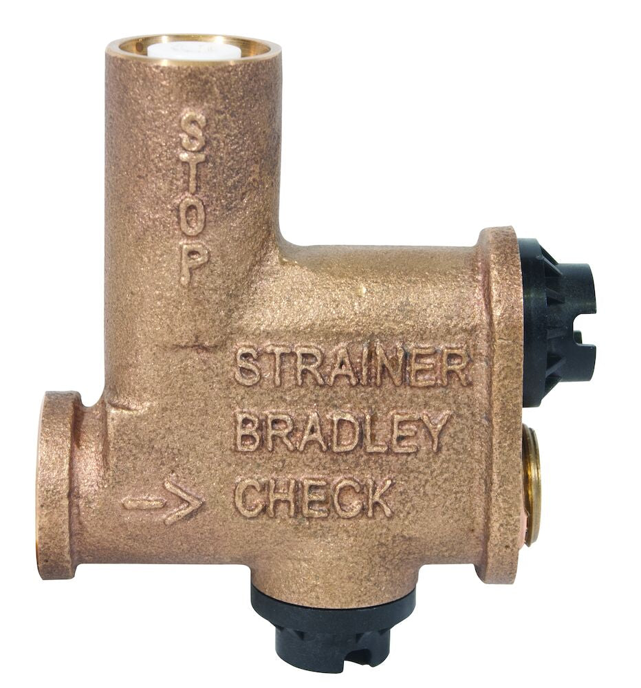 Bradley S60-003 Stop-Strainer and Check Valve Sparrow Supply