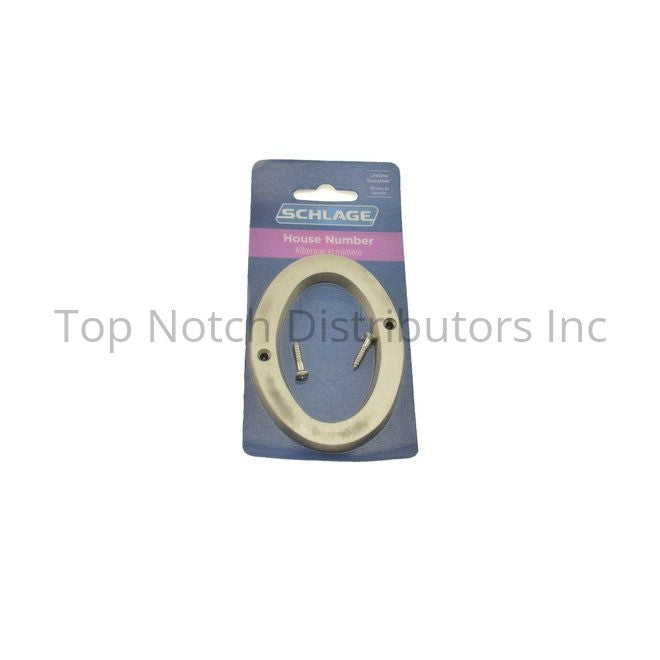 Schlage Residential SC23006619 Solid Brass Carded Classic House Num... Sparrow Supply