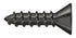 Deltana SCWS1075U10B Wood Screw; ST; #10 x 3/4"; Oil Rubbed Bronze Finish Sparrow Supply