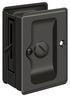 Deltana SDLA325U10B Heavy Duty Pocket Lock; Adjustable; 3-1/4" x 2 1/4" Privacy; Oil Rubbed Bronze Finish Sparrow Supply
